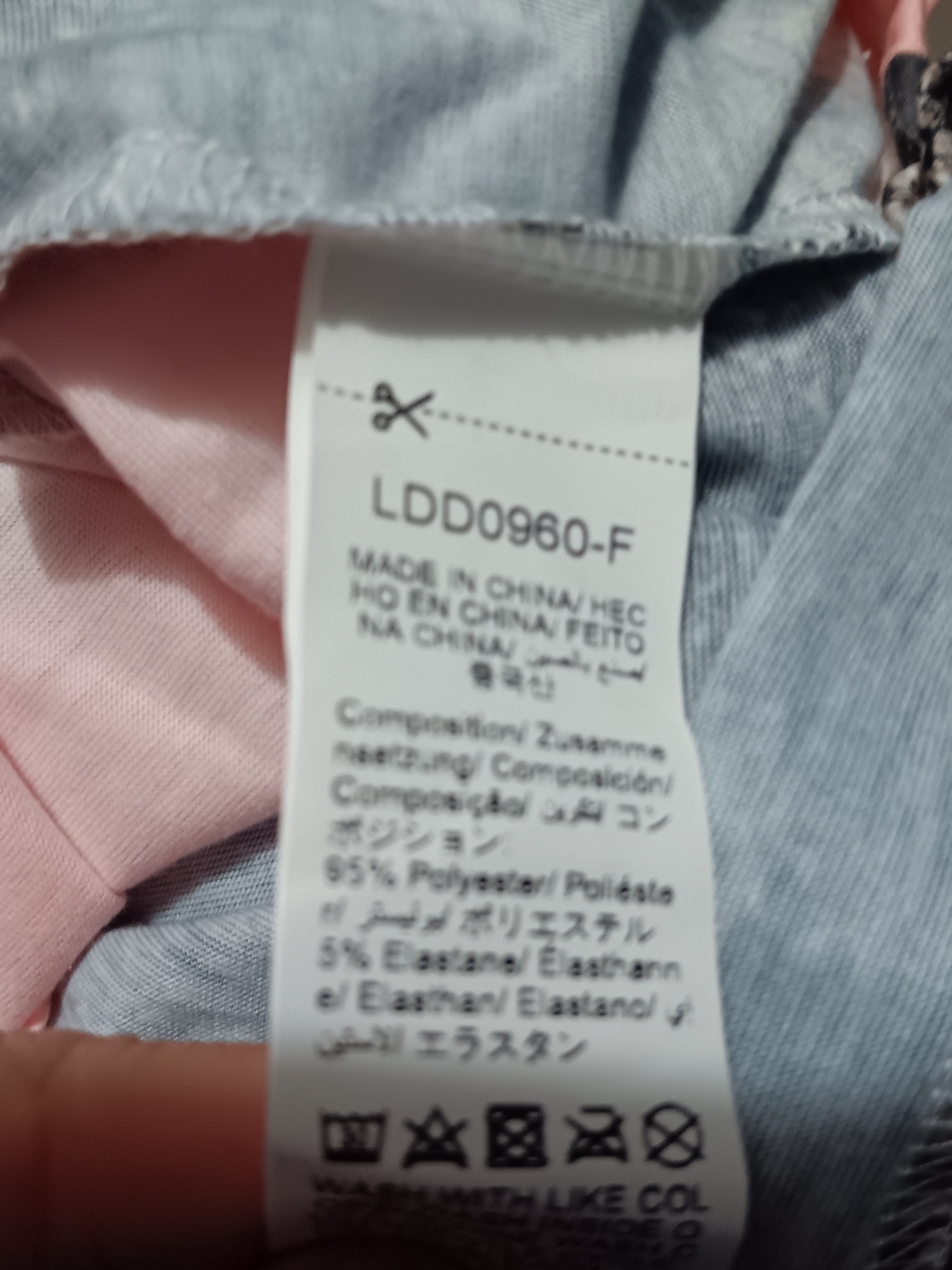 SHEIN Pink and Blue Striped Long Sleeve Blouse - Picture 5 of 5